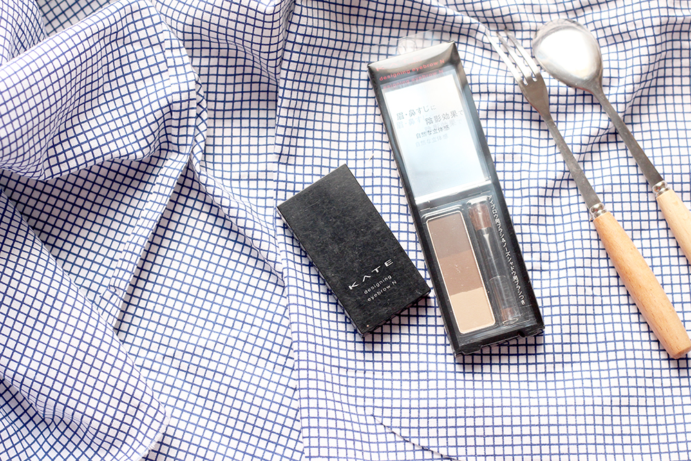 kate三色眉粉4和5区别,日本嘉娜宝kate三色眉粉