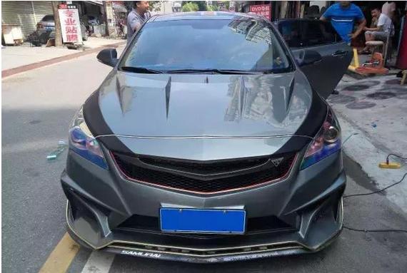 现代名图包围改装套件,现代名图改装大排量发动机