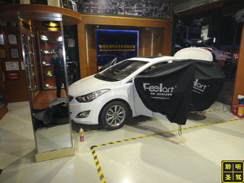 现代朗动最简单的音响改装,简单改装提升音质