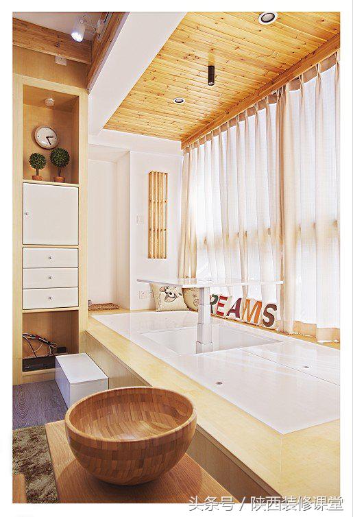 原木风一梯一户,一户一房一厅装修效果图