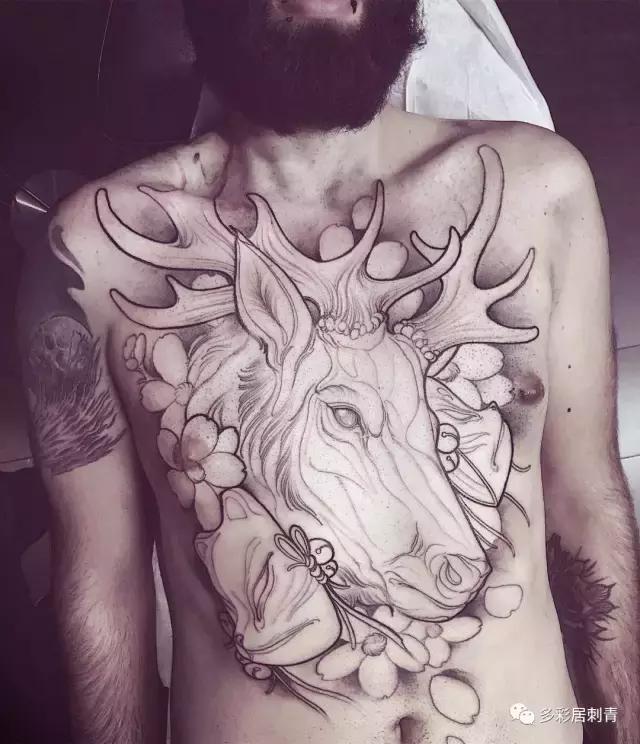 意大利纹身师brando,很厉害的纹身师