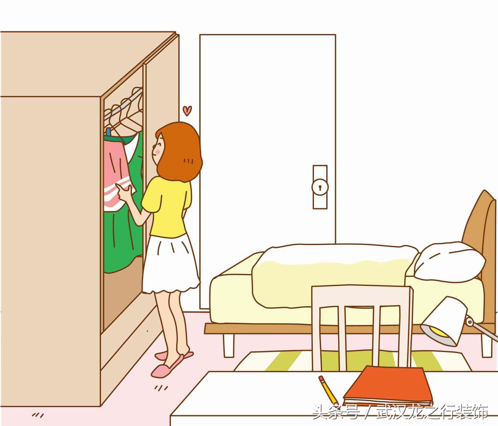 衣柜不能随便装修,衣柜不能做到顶难看