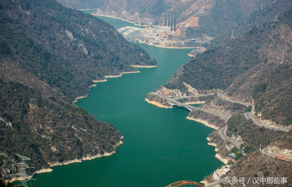 褒河水库风景,陕西汉中褒河水库风景区