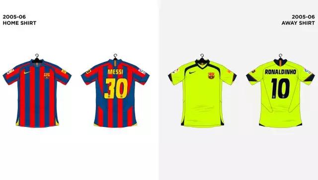 巴萨1617赛季球衣耐克,fcb与nike联名球衣