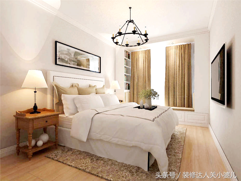 红星法兰香颂现代简约装修效果图——林凤装饰整装关关