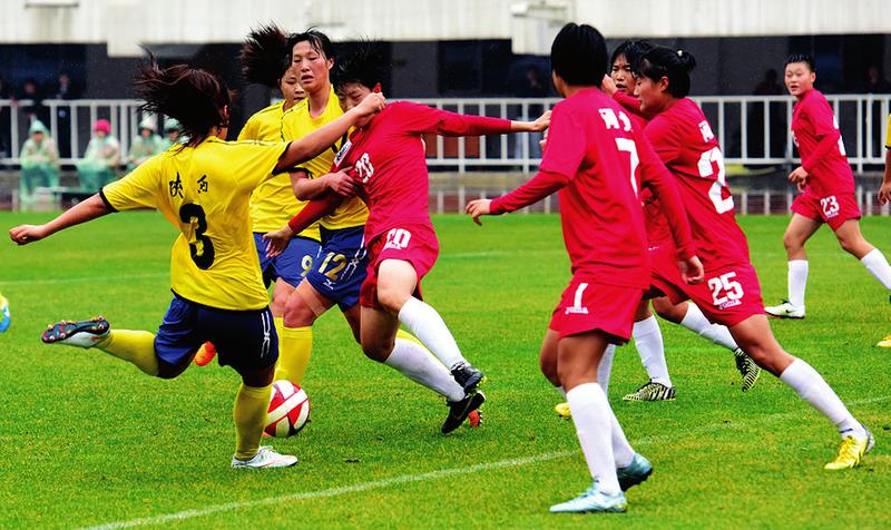 中国女足16比0大胜视频,河北女足全运会