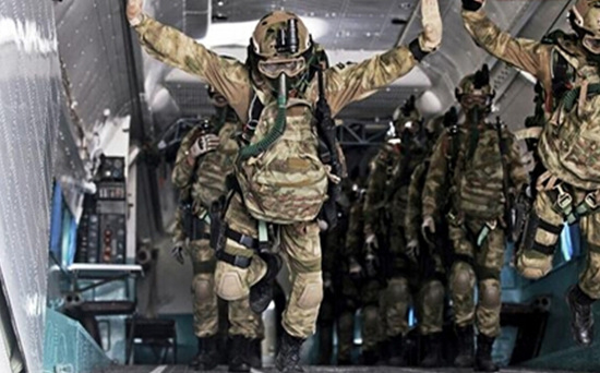 空降兵伞降操作方法练习,空降兵降落伞什么原理