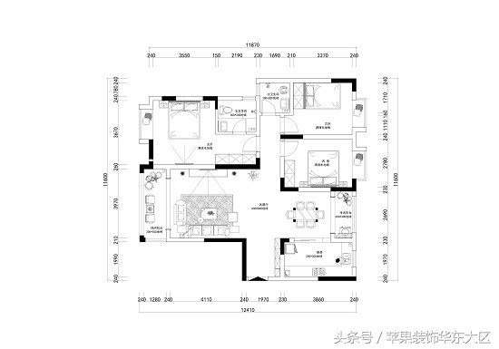 无锡观山名筑装修效果图,无锡苹果直营店装修