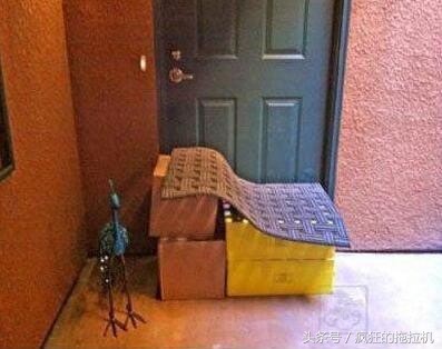 没人签收的快递怎么处理,看快递员的神操作