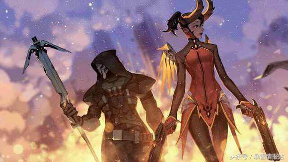 我的狗粮不要钱守望先锋里那些热门CP,BG篇）