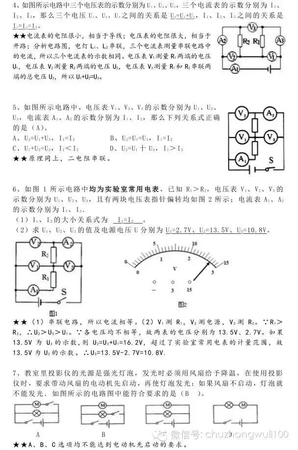 物理易错题100道八上,30道物理练习题及答案
