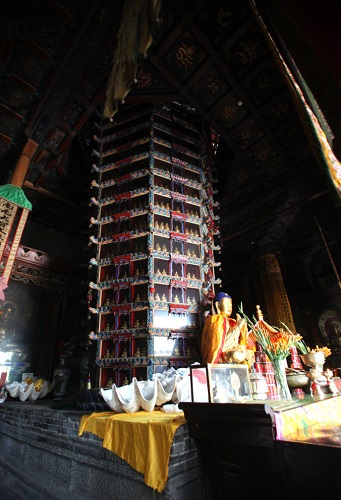 山西五台山四天游,游中国山西五台山殊像寺