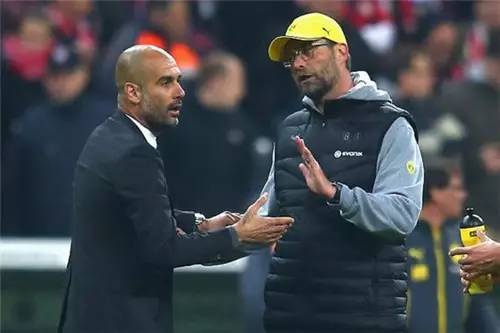 克洛普与瓜迪奥拉的对决,瓜迪奥拉和克洛普心心相惜