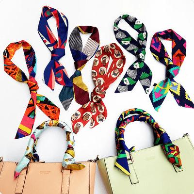 美丽丝巾搭配优雅风,雅致丝巾怎么搭配好看