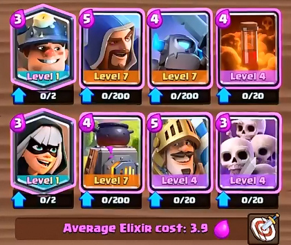 皇室战争部落战2进攻卡组,皇室战争部落战四套卡组推荐