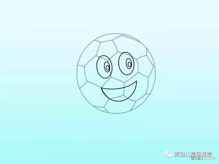 关于足球的画法,足球的画法和技巧