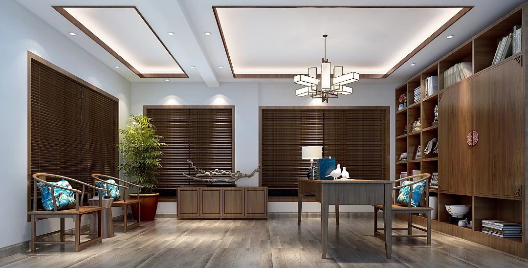 南昌中大城430平新中式风大房子这么装才“高逼格”