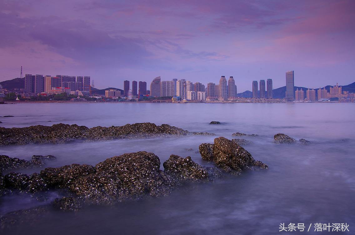 黑石礁海边风景,大连黑石礁异域风情街