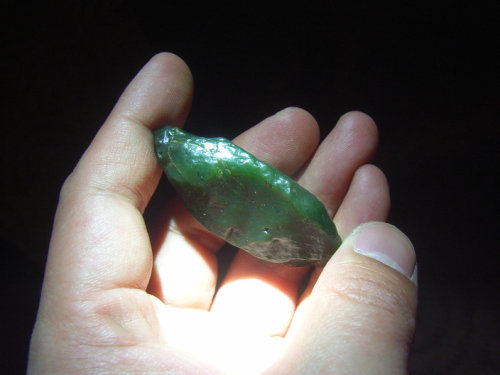 和田玉切割石头,和田玉籽料游记