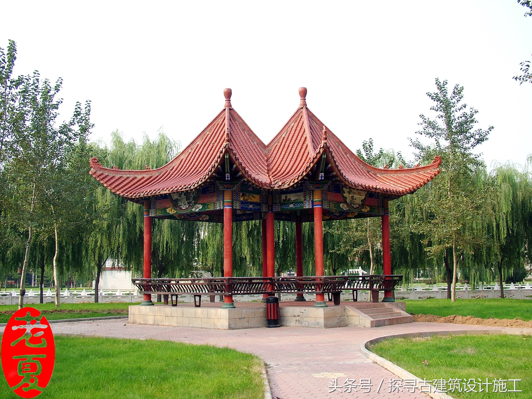 小院亭子样式小尺寸,乡村亭子样式设计图大全