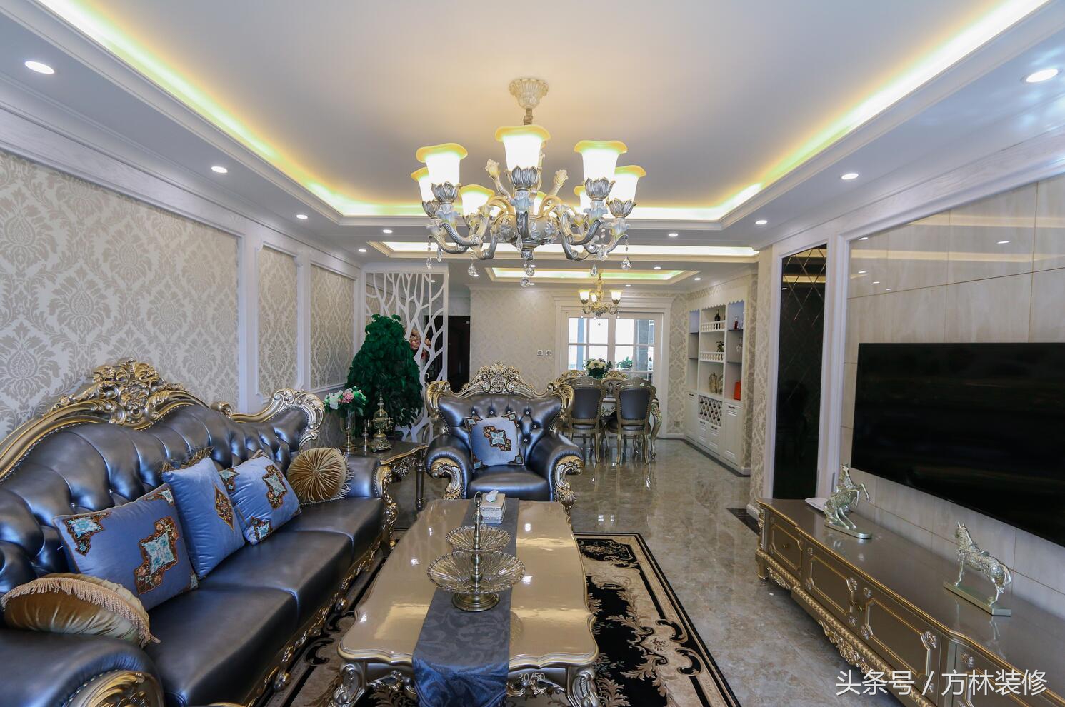 沈阳方林装修样板间效果图,沈阳方林装修改造