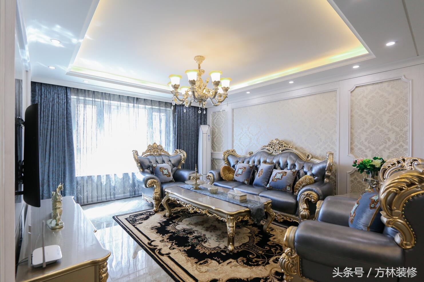 沈阳方林装修样板间效果图,沈阳方林装修改造