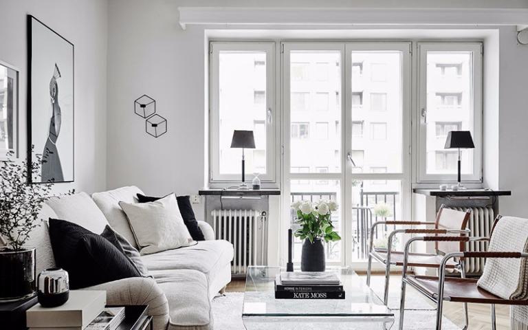 家居黑白风格,家居黑白装修风格