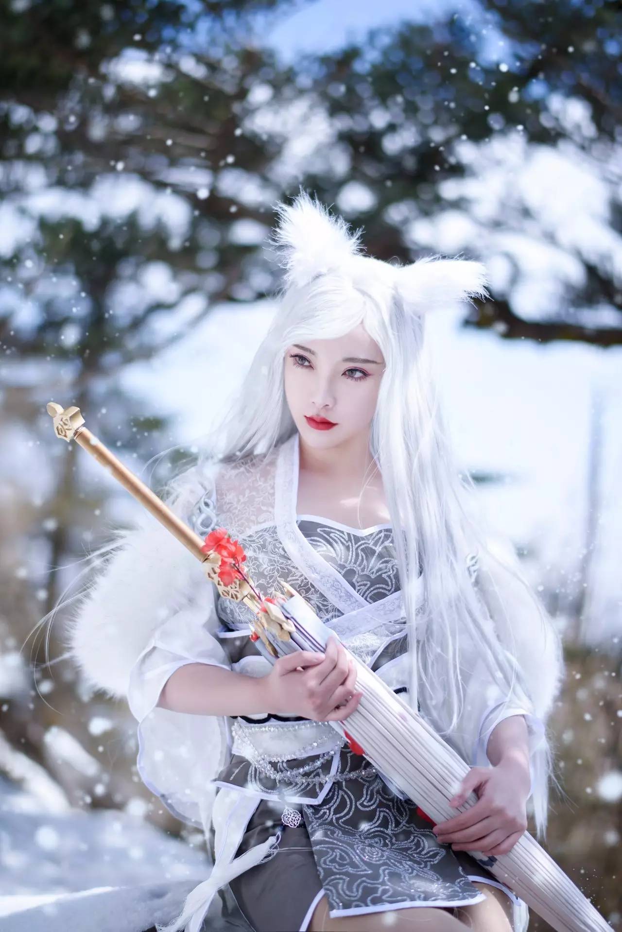 白雪X狐妖X小姐姐！超美独孤COS