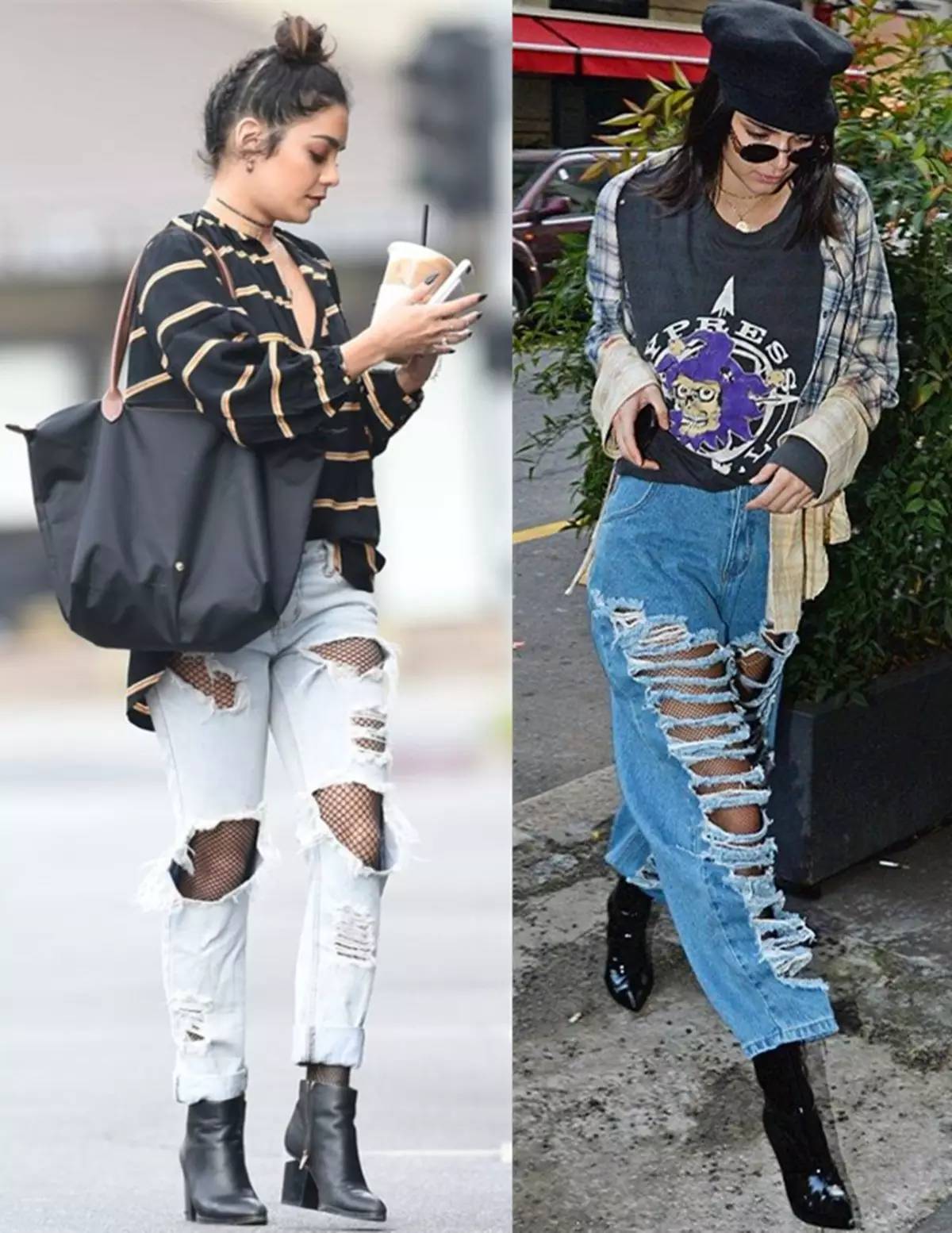 如何正确的穿大洞渔网袜,如何穿渔网裤