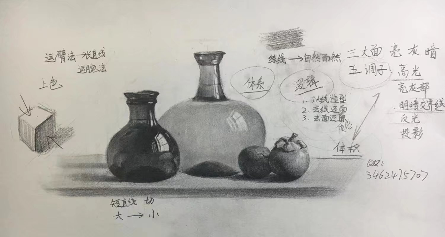 素描基础是什么,造型基础素描