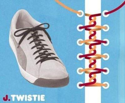 六孔鞋带的24种系法最简单,花式鞋带系法15种必学鞋带绑法