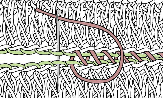 毛衣腋下破洞修补方法慢动作图,毛衣有洞怎样用绣花的方法修补