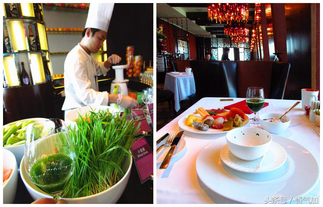 早餐多样化餐厅,77层高空餐厅