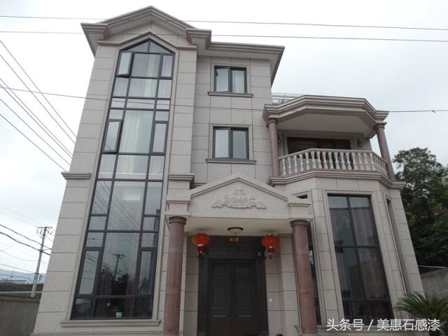 石感漆十大品牌排名,最新外墙石感漆效果图