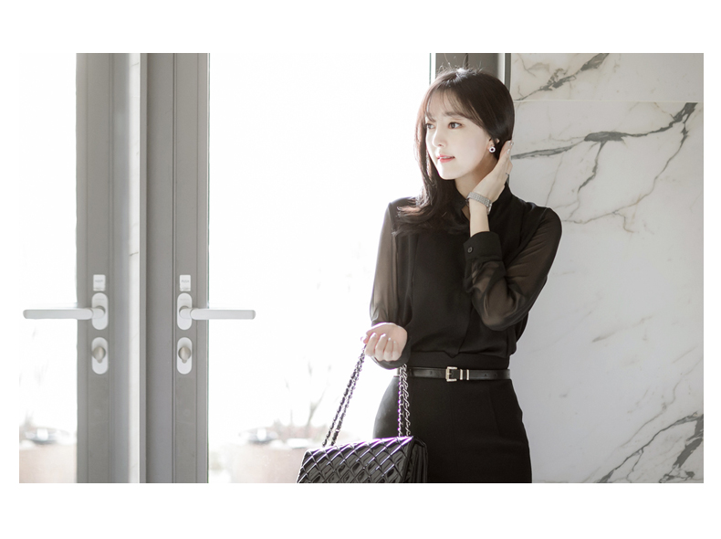 30-40岁减龄女装新款雪纺衫,30-40岁气质女装新款秋装雪纺衫