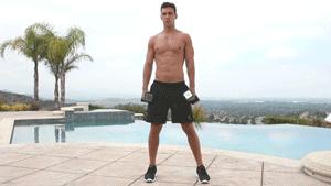 一副哑铃教你在家也能练出好身材,用哑铃在家怎样练出麒麟臂