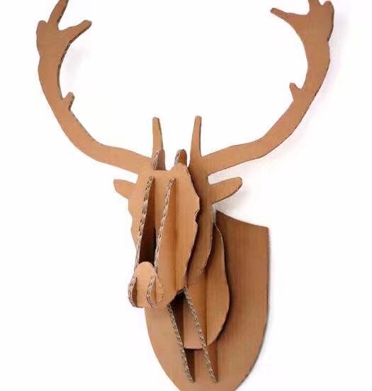 废纸箱做儿童玩具,废纸箱做可爱的宝宝