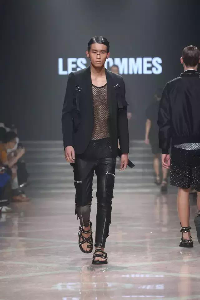 LES HOMMES：比利时绝代双骄 跨界出战魔都秀场