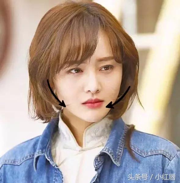 夏季周冬雨同款发型,女明星周冬雨短发发型