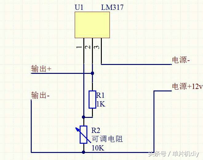 可调直流稳压电源输出电压30伏,diy小型可调稳压电源电路图讲解
