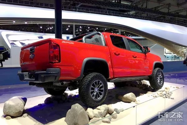 雪佛兰皮卡越野最强款,猛禽汽车美式皮卡越野