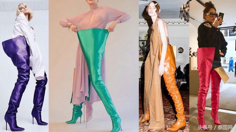 泰国时尚教主Chompoo花16万泰铢买及腰长靴!