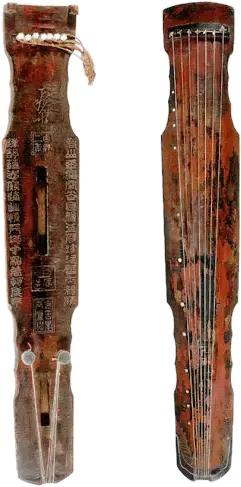 历代古琴的基础知识,中国古琴辨识图