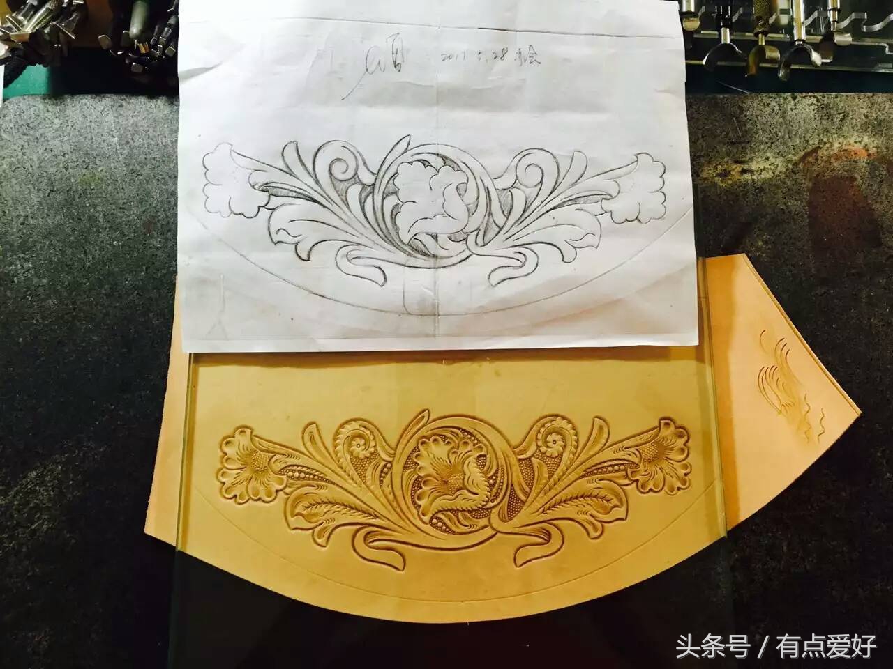 最简单的皮雕图片,简单介绍皮雕