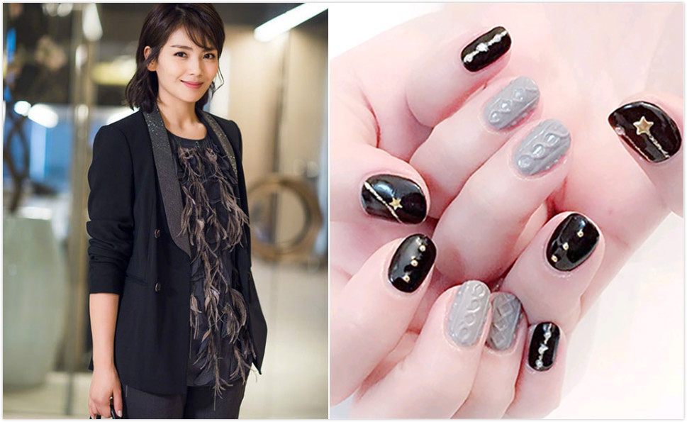 日式美甲欢乐颂,欢乐颂五美戴什么耳环好看