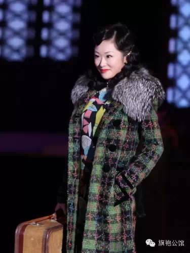 金陵十三钗玉墨旗袍造型,复古旗袍妆金陵十三钗