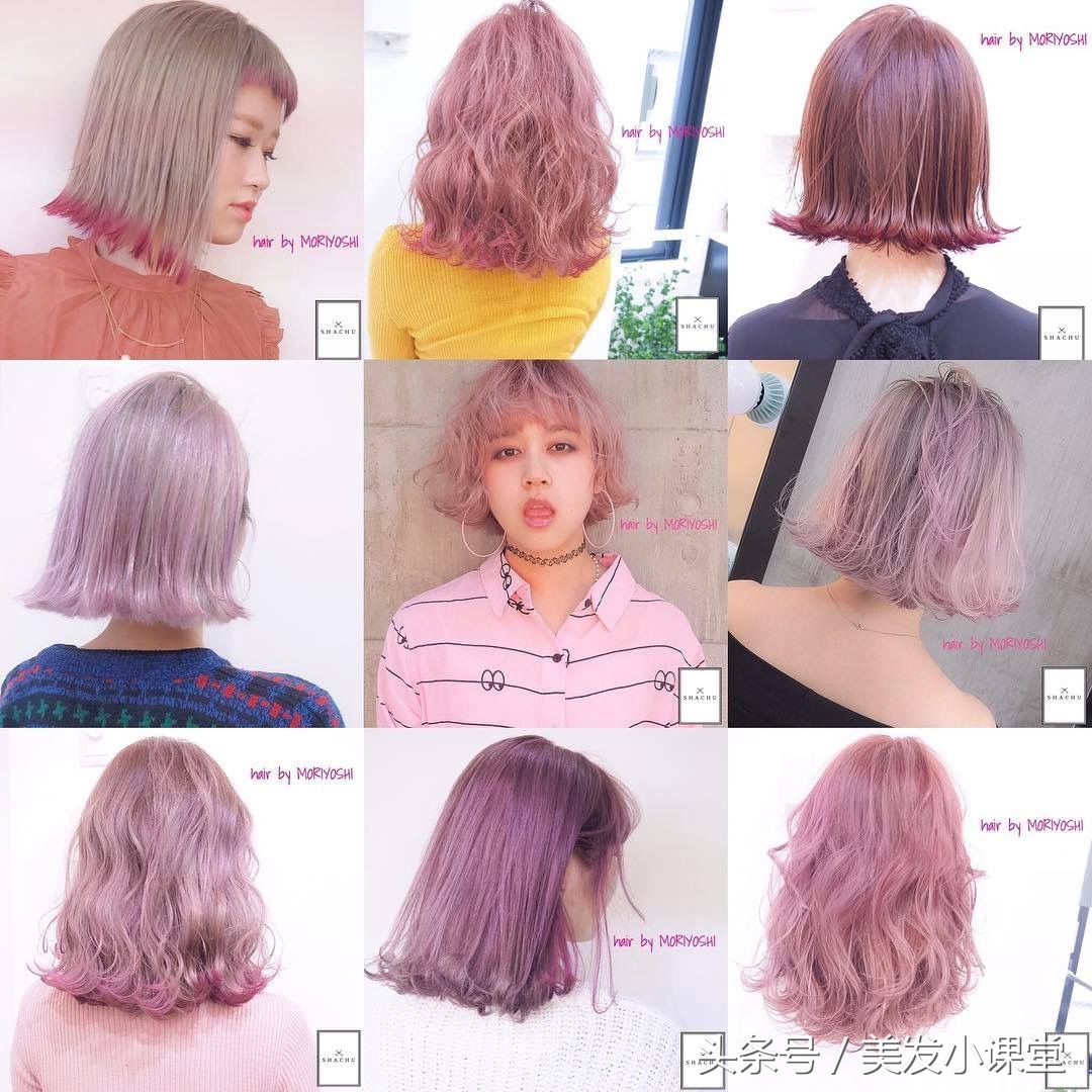 发型师推荐的染发颜色,发型师染发推荐发色潮色