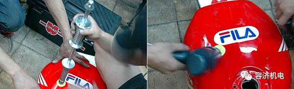 摩托车油箱凹陷如何恢复,摩托车油箱凹陷如何处理
