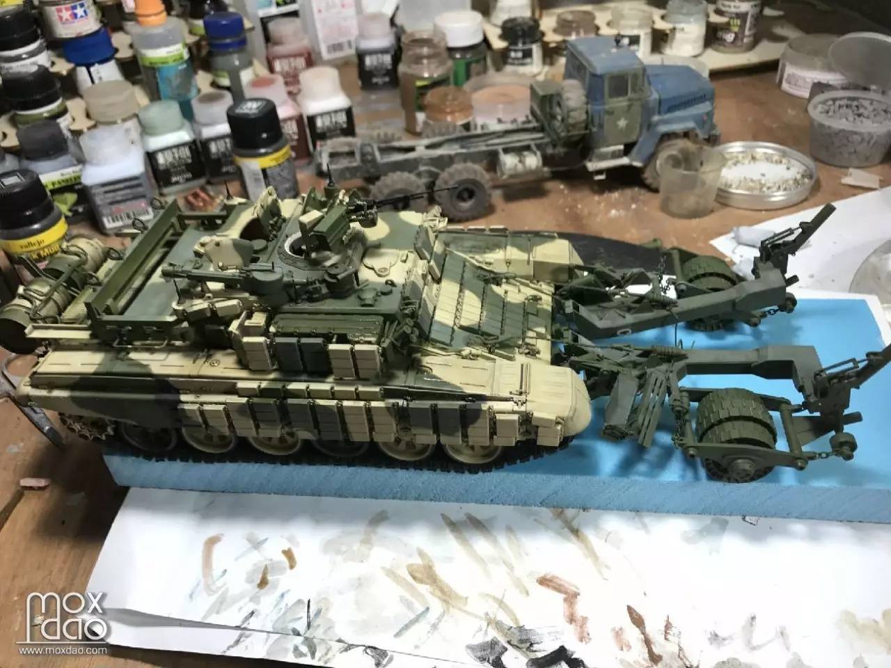 MENGSS-011俄罗斯BMR-3M装甲扫雷车