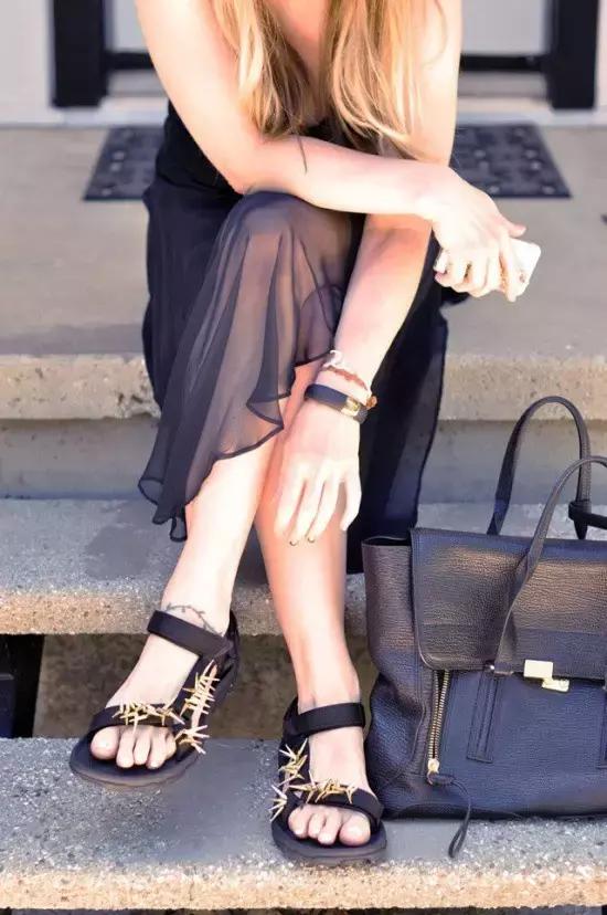 夏日度假风必备单品凉鞋,蹦迪凉鞋女